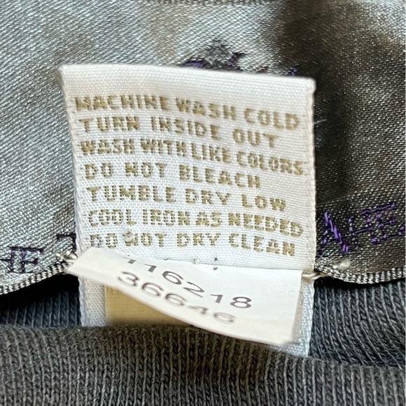 The Territory Ahead Men’s Cotton Double Layered Charcoal Gray Zip Front Vest L - Picture 10 of 11